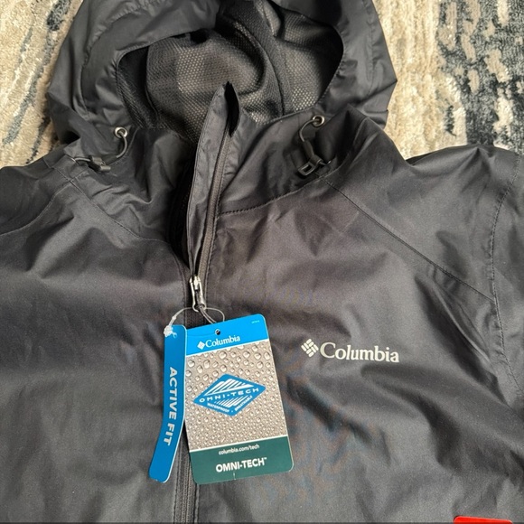 Columbia Ladies' Waterproof Lowland Ultra Jacket Omni Tech Medium NWT - Picture 7 of 8